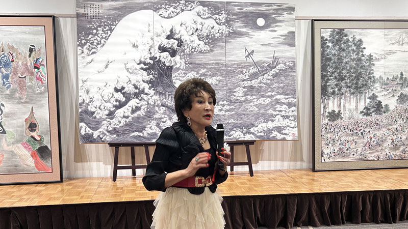傅益瑶氏を応援する会が開催されました